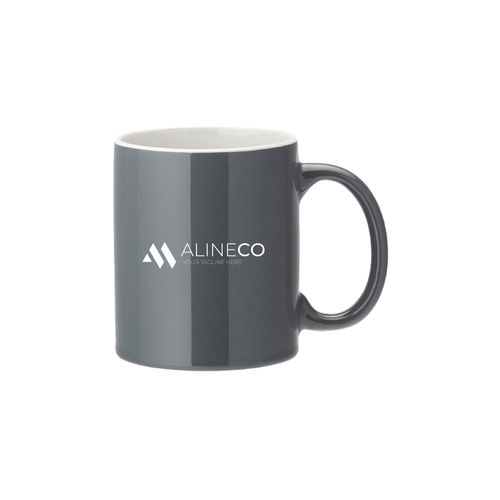White Straight-Sided Mug 12oz (34cl) - Coloured White Straight-Sided Mug 12oz (34cl) - Coloured