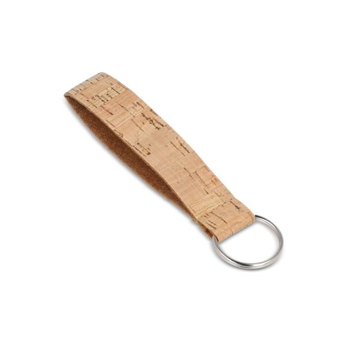 Cork wrist strap with keyring Cork wrist strap with keyring