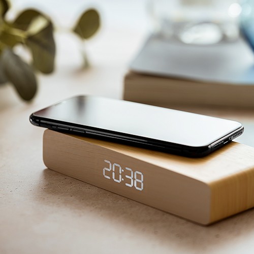 Clock with charger Ares