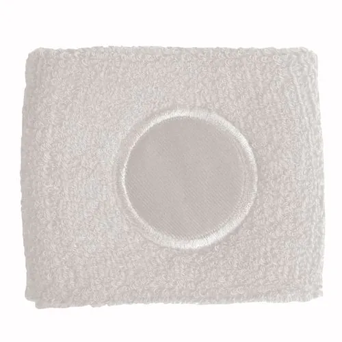 Customisable terry sweat wristband (75% cotton/10% nylon/15% spandex)