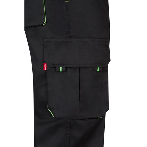 VL HYPNOS. Two-tone multi-pocket twill trousers (200g/m²), in cotton (35%) and polyester (65%) VL HYPNOS. Two-tone multi-pocket twill trousers (200g/m²), in cotton (35%) and polyester (65%)