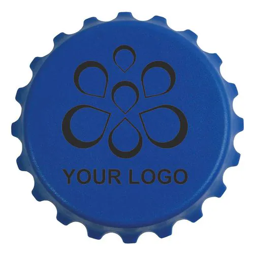 ABS and metal, bottle top-shaped, screw-top and bottle opener with magnets ABS and metal, bottle top-shaped, screw-top and bottle opener with magnets