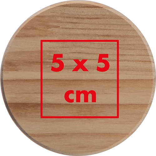 Borosilicate glass jar with pine wood lid, 1000 ml