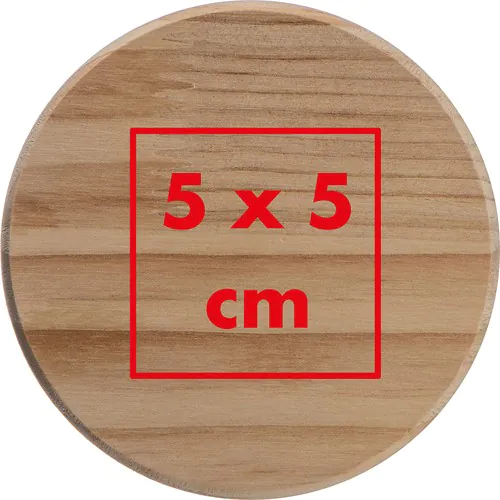 Borosilicate glass jar with pine wood lid, 1000 ml