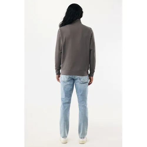 IQONIQ Elgon recycled cotton quarter zip sweater