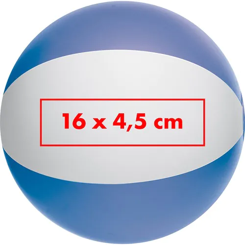 Bicoloured beach ball Bicoloured beach ball