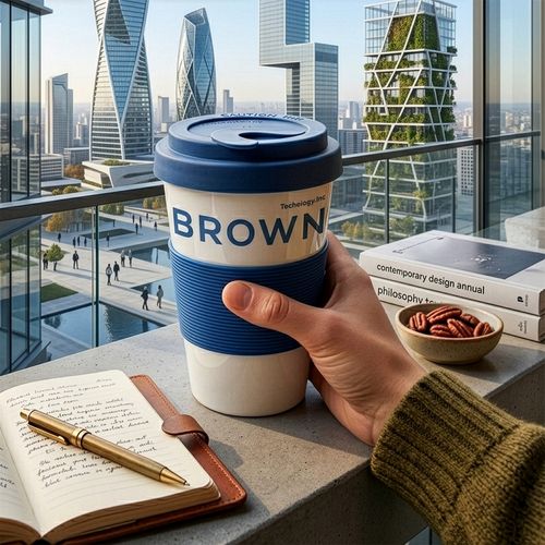 Beker Coffee2go Lock 350ml marineblauw / donkerblauw