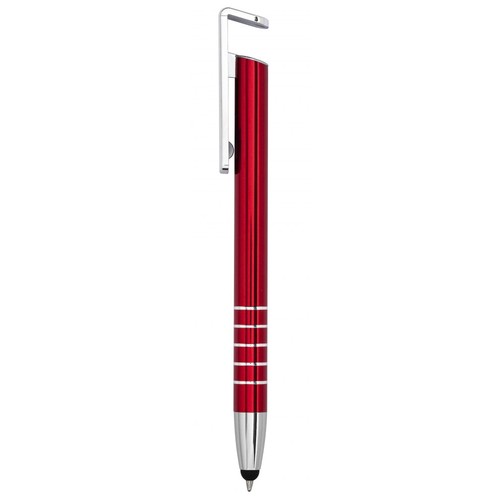 PENNA ALLUMINIO ROSSA, CON TOUCH