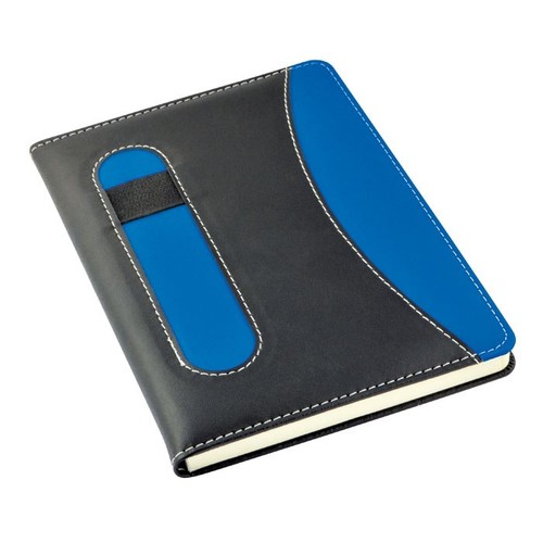 BLOC-NOTES BLEU/NOIR (SANS BOITE)