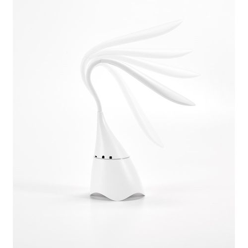 GRAHAME. Lampada da tavolo portatile con altoparlante e autonomia di 5 ore in ABS riciclato (100% rABS) GRAHAME. Lampada da tavolo portatile con altoparlante e autonomia di 5 ore in ABS riciclato (100% rABS)