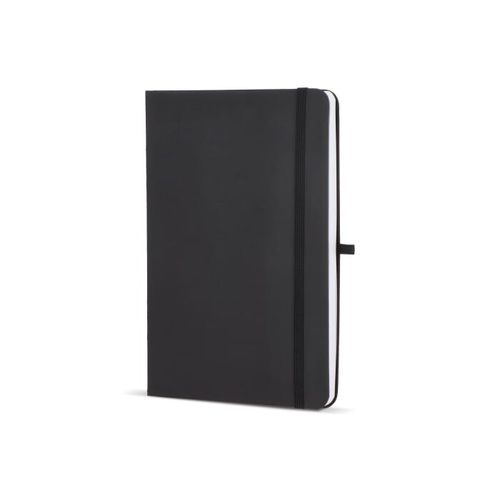 Carnet Olmo à couverture rigide en PU A5 avec notes autocollantes