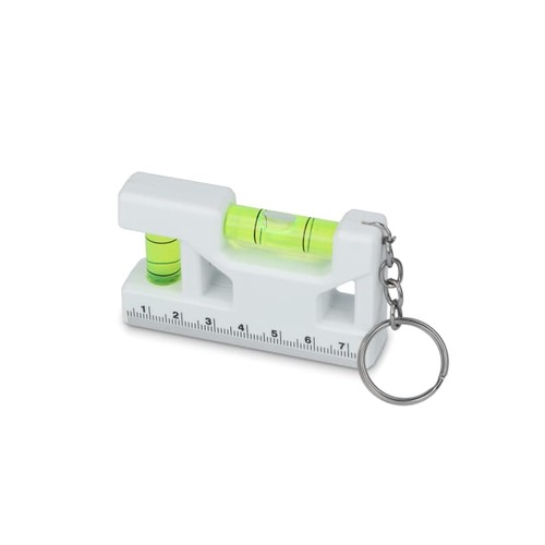 Mini spirit level keychain