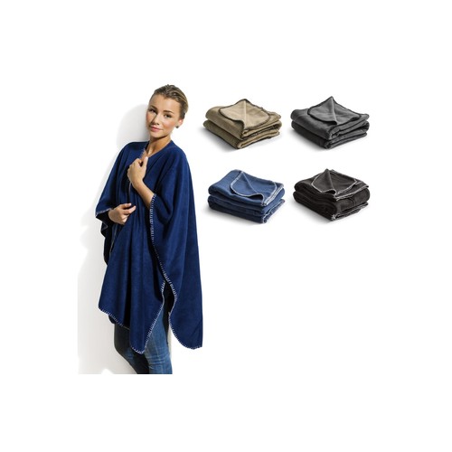 Nightingale Poncho en laine polaire 120x160 cm Nightingale Poncho en laine polaire 120x160 cm