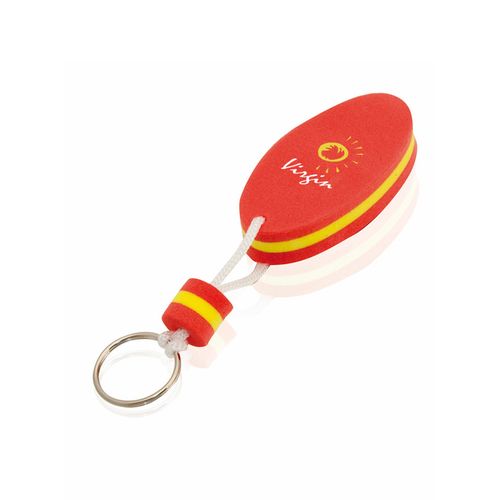 Float Bicolor Keyring