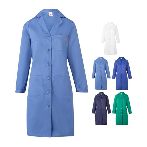 VL RAMA. Long sleeve twill smock (175g/m²), in cotton twill (35%) and polyester (65%) VL RAMA. Long sleeve twill smock (175g/m²), in cotton twill (35%) and polyester (65%)