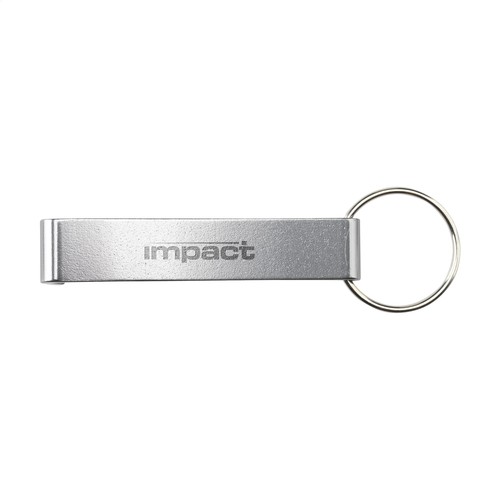 Alu Opener Phone Stand GRS Recycled keyring