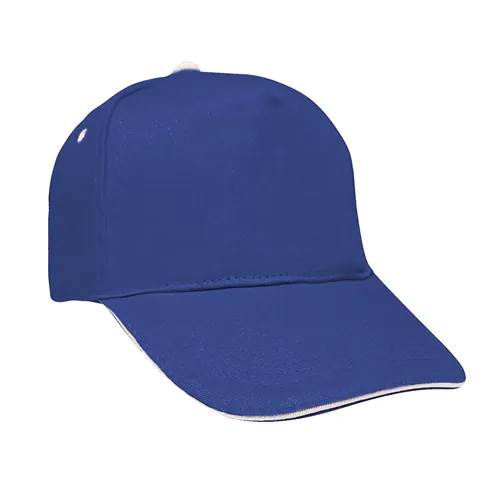 CASQUETTE 5 PANNEAUX SANDWICH EN 100% COTON