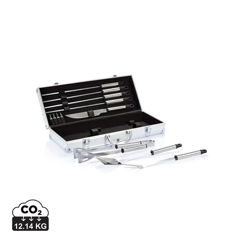 12 pcs barbecue set in aluminium box 12 pcs barbecue set in aluminium box