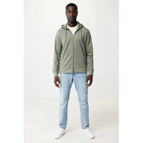 IQONIQ Abisko gerecycled katoen hoodie met rits