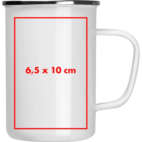 Enamel mug