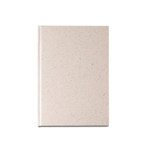 ORGANIC RIGID. Bloc-notes A5 avec couverture rigide fabriquée à partir de matière organique d'éléphant (80%) ORGANIC RIGID. Bloc-notes A5 avec couverture rigide fabriquée à partir de matière organique d'éléphant (80%)