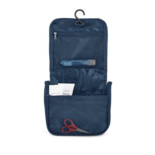 WILLIS. Microfibre toiletry bag with several pockets WILLIS. Microfibre toiletry bag with several pockets