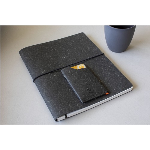Recycled Leather Refillable Notebook A5 Bloc-note