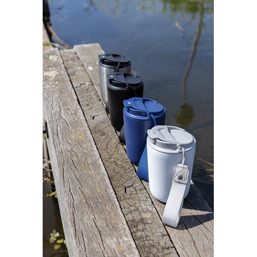 Cuppa RCS gerecycled rvs vacuümbeker met koord