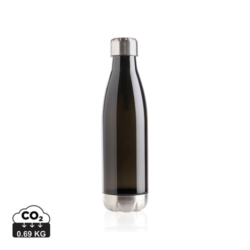 Auslaufsichere Trinkflasche mit Stainless-Steel-Deckel Auslaufsichere Trinkflasche mit Stainless-Steel-Deckel