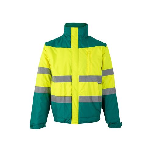 VL JUPITER. Two-tone padded jacket (180g/m²) in polyester (100%), with PU coating VL JUPITER. Two-tone padded jacket (180g/m²) in polyester (100%), with PU coating