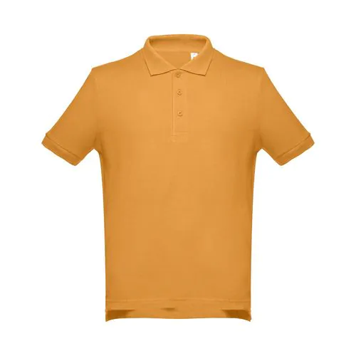 THC ADAM. Polo da uomo in cotone a maniche corte