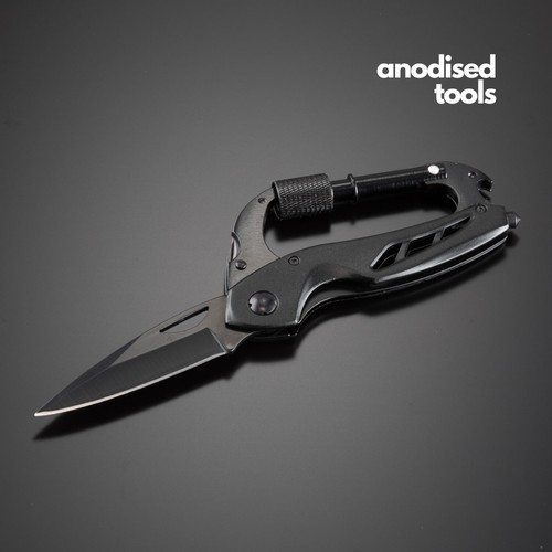 OPTIMA FOLDING KNIFE WITH CARABINER OPTIMA FOLDING KNIFE WITH CARABINER