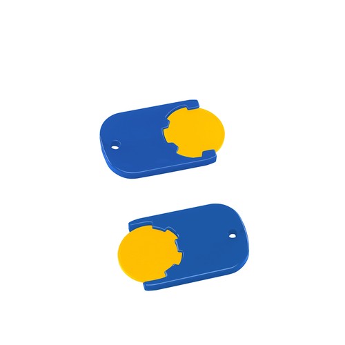 Chip holder with 1€ chip "Gamma" Chip holder with 1€ chip "Gamma"