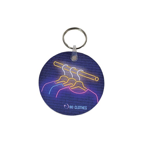 PORTE CLÉS PP ET LIÈGE 40CM2 F/V PERSONNALISABLE