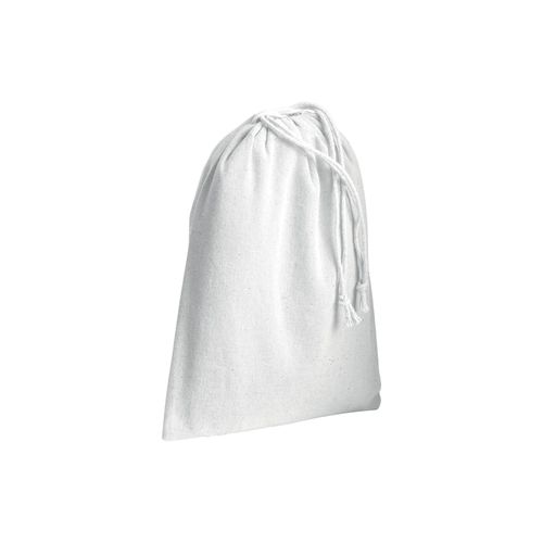 120 g/m2 cotton drawstring bag, 15 x 20 cm