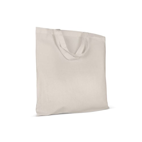 Torba na ramię z bawełny OEKO-TEX® 140g/m² 38x42cm krótkie rączki Torba na ramię z bawełny OEKO-TEX® 140g/m² 38x42cm krótkie rączki