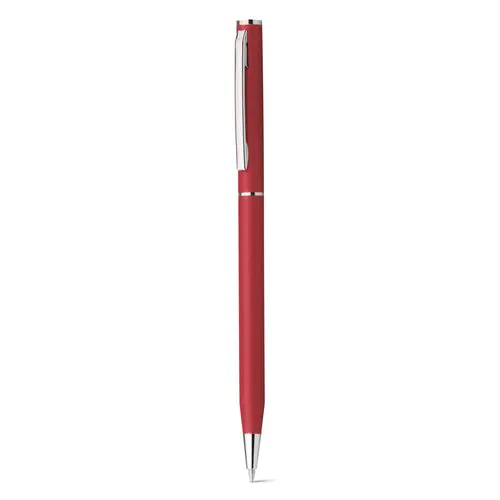 LESLEY METALLIC. Penna a sfera in alluminio con clip e meccanismo a rotazione LESLEY METALLIC. Penna a sfera in alluminio con clip e meccanismo a rotazione