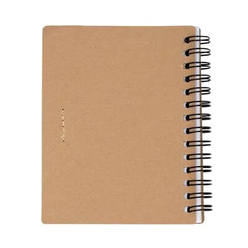 Notebook approx. B7 "smiling face" with ball pen | Dylan