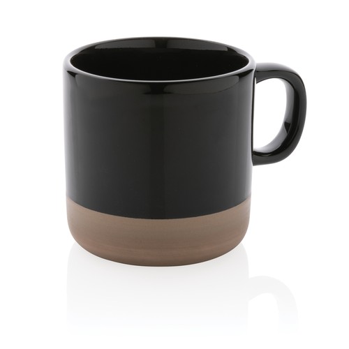 Glazed ceramic mug 360ml Glazed ceramic mug 360ml