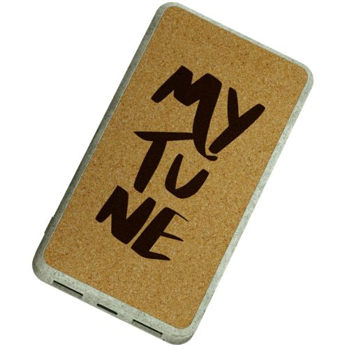8000mAh power bank made of cork and wheat fibre Cork Power