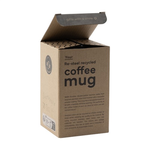 Re-Steel RCS Recycled Coffee Mug 380 ml gobelet thermos Re-Steel RCS Recycled Coffee Mug 380 ml gobelet thermos