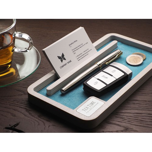 Drewniany organizer na biurko Drewniany organizer na biurko