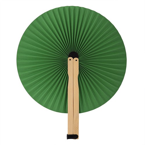 EVENTAIL EN PAPIER ET BOIS