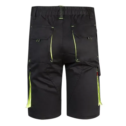 VL HEMERA. Bermuda bicolore elasticizzati con diverse tasche (240g/m²), in cotone (46%), EME (38%) e poliestere (16%) VL HEMERA. Bermuda bicolore elasticizzati con diverse tasche (240g/m²), in cotone (46%), EME (38%) e poliestere (16%)
