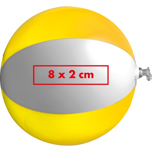 Mini pallone da spiaggia con segmenti da 21,5 cm