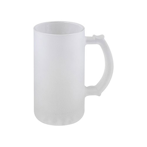 Satin-finished glass mug, 500ml. Lorenzago Satin-finished glass mug, 500ml. Lorenzago
