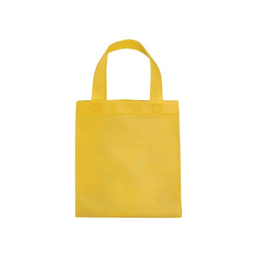 80 g/m2 non-woven fabric mini shopping bag with gusset and short handles 80 g/m2 non-woven fabric mini shopping bag with gusset and short handles