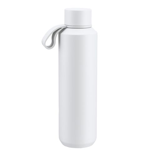 Bottiglia termica in acciaio inossidabile con finitura polverizzata, 600 ml