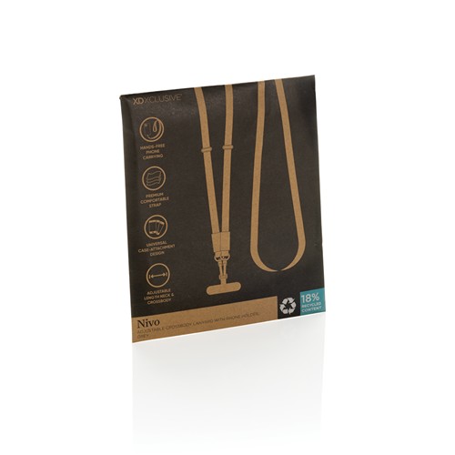 Lanière en PET recyclé RCS Nivo