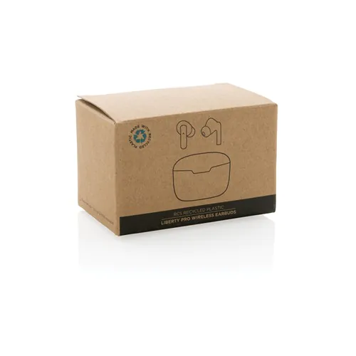 Écouteurs sans fil Liberty Pro en plastique recyclé RCS Écouteurs sans fil Liberty Pro en plastique recyclé RCS
